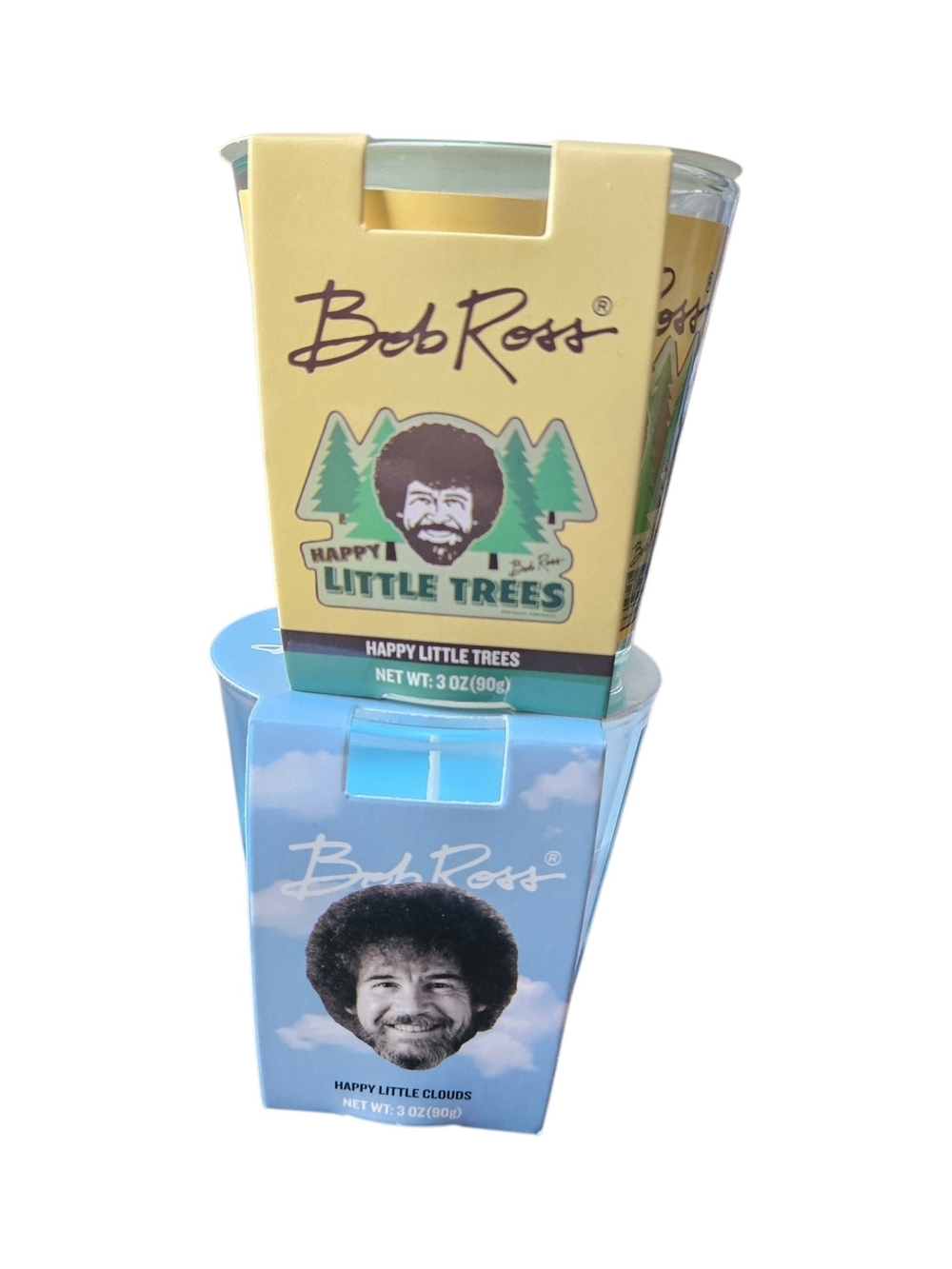 Bob Ross Happy Little Trees & Clouds Candles - PICK 1
